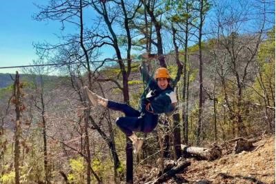 Ozark Mountain Ziplines @ Eureka Springs