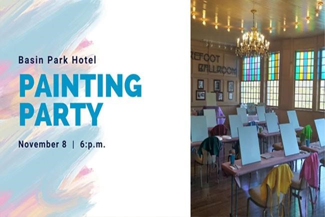 Basin Park Hotel Painting Party! 